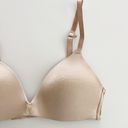 Krass&co [True & .] Uniform Nude Wirefree Padded T-Shirt Bra Wireless Size Small S Photo 3