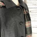 London Fog  long charcoal gray coat with scarf size 22 W Photo 7