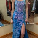 Ellie Wilde Prom Dresss Blue  Photo 3