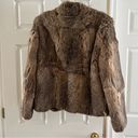 Vintage Mademoselle Rabbit Fur Coat Large Photo 4