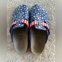 Birkenstock Patriotic USA Flag  Birki’s Boston clog size 7 Photo 1