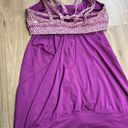 Lululemon  Nouveau Limits Tank Miss Mosaic Peach Fuzz Regal Plum Size 8 Photo 1