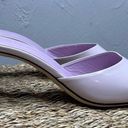 BY FAR Purple Lilac Romy Slip On Mule Sandals Size 7 Photo 4