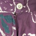 Esprit Vintage 90s Espirt Skater Circle Skirt with Dove Print Plum Rayon Size 5/6 XS Photo 5