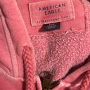 Aerie Oversized Full Zip Sweater Pink Photo 2