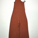 Free People Beach Women's Waverly Sweater One-Piece Jumpsuit XS Brown Wide Leg Photo 1