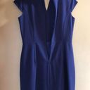 Calvin Klein Purple Cap Sleeve Dress Size 10 Photo 3