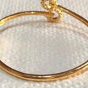 infinity Vge  Rhinestone Gold Tone Bangle Bracelet Photo 5