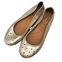 Kork-Ease  Nessa Gold Perforated Leather Flats 7.5 Photo 0