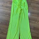 Good American  green Shimmer High Waist Swimsuit Cover-Up Pants Size 7 /4Xl Photo 7