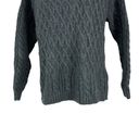 st. john's bay  Womens Turtleneck Knit Pullover Sweater Size MP Petite Gray Photo 1