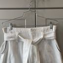 Rag and Bone  White Darted High Waisted Paperbag Belted Denim Mini Skirt 26 Jean Photo 1