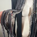 BKE  boutique NWT cardigan draped in lace and sequins Photo 2