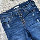 SO  Brand Mid-rise Cropped 5 button destructed jeans‎ Photo 1