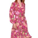 Rococo  Sand Chloe Wrap Maxi Dress in Pink XLarge Womens Long Gown Photo 9