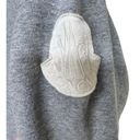 Moncler  Maglia Cardigan Hoodie Sweatshirt Gray Women’s Size XS Photo 5