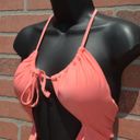 Aerie Ruched Cut Out One Piece Swimsuit Size Medium Photo 7