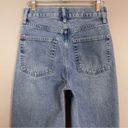 BDG Jeans High Rise Baggy Women Tapered Leg Size 24 Blue Medium‎ Wash Photo 5