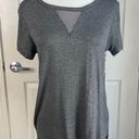 Glitz NWT  Mesh Strappy Short Sleeve Top (Charcoal Gray) - XL Photo 0