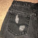 Levi's LF Furst of a Kind Vintage Levi’s Denim Cutoff Distressed Shorts Faded Black 9 Photo 8