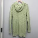 Cynthia Rowley  Light Green Knit Hoodie Photo 1