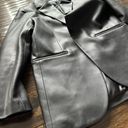 Mango Oversized Leather Blazer Photo 5