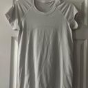 Lululemon White Swiftly Tech Short Sleeve Photo 0