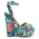 Guess NEW  Taraji Printed Wedges Sz 10 Photo 2