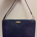 Kate Spade  Lolly Newbury Lane mini purse Wristlet clutch Navy Blue WLRU1770 Photo 0