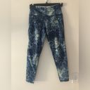 Sweaty Betty  the Power 7/8 Leggings Running Tight in Blue Multi Toe Dye Size XS Photo 2