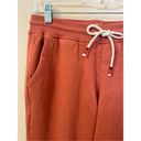 Marine layer  Classic Tri-blend Fleece Rosewood Coral Sweatpants Joggers Size M Photo 2