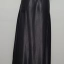 Impressions Vintage  black satin full circle maxi dress size xl Photo 3