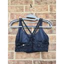 Lululemon  Energy Bra Nouveau Mach Blue Black Size 4 Photo 3