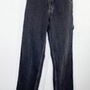 Brandy Melville  John Galt Black Denim High-Rise Jeans Carpenter Grunge Women 26 Photo 0