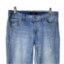 White House | Black Market  Jeans Straight Leg Crop Light Wash WHBM Women’s Size 6 Photo 2