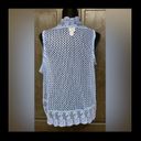 Chico's Chico’s blue lace vest. Size 0- Medium. Photo 2