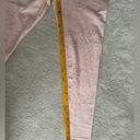 Kimberly  Silver Shimmery Light Pink Bra and Leggings Yoga Set Size Medium Photo 11