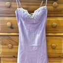 White Fox Boutique White Fox Bonnie and Clyde Lilac Mini Dress Photo 2