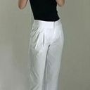 DKNY Vintage Y2K Pleated Capri Pants White Size 0 Photo 0