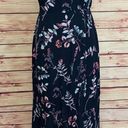 Banana Republic  Ruffle Floral Faux Wrap Maxi Dress, Size 6 Photo 7