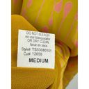 Collective Concepts  Top Women MEDIUM Yellow Pink Printed Sleeveless Polyester Photo 6