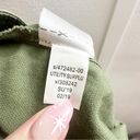 Banana Republic  Utility Surplus Army Green Cargo Denim Mini Skirt Size 2 Photo 3