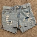 Aeropostale Ripped Jean Shorts Photo 0