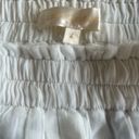 Love Shack Fancy  S White Tiered Cottage Core Mini Skirt Photo 2