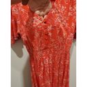 Abel the label  Red Boho Maxi Dress Photo 4