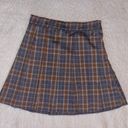 Plaid Mini Skirt Multiple Photo 0