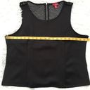 Bongo  mesh Zip up back tank top size juniors plus 1X Photo 6