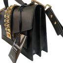 Mario Valentino NWT  Adrienne Palmellato Leather Shoulder Bag FLAWED AT THE BACK Photo 8