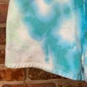 DKNY  Custom Tie Dye Denim Jean Shorts Size 10 Photo 2