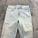 Pistola  Jeans Womens Size 27 Straight Distressed High Rise Light Wash Chic Mom Photo 3